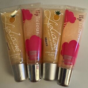 Liplicious Lip Gloss Set - Pineapple Juice & Cotton Candy